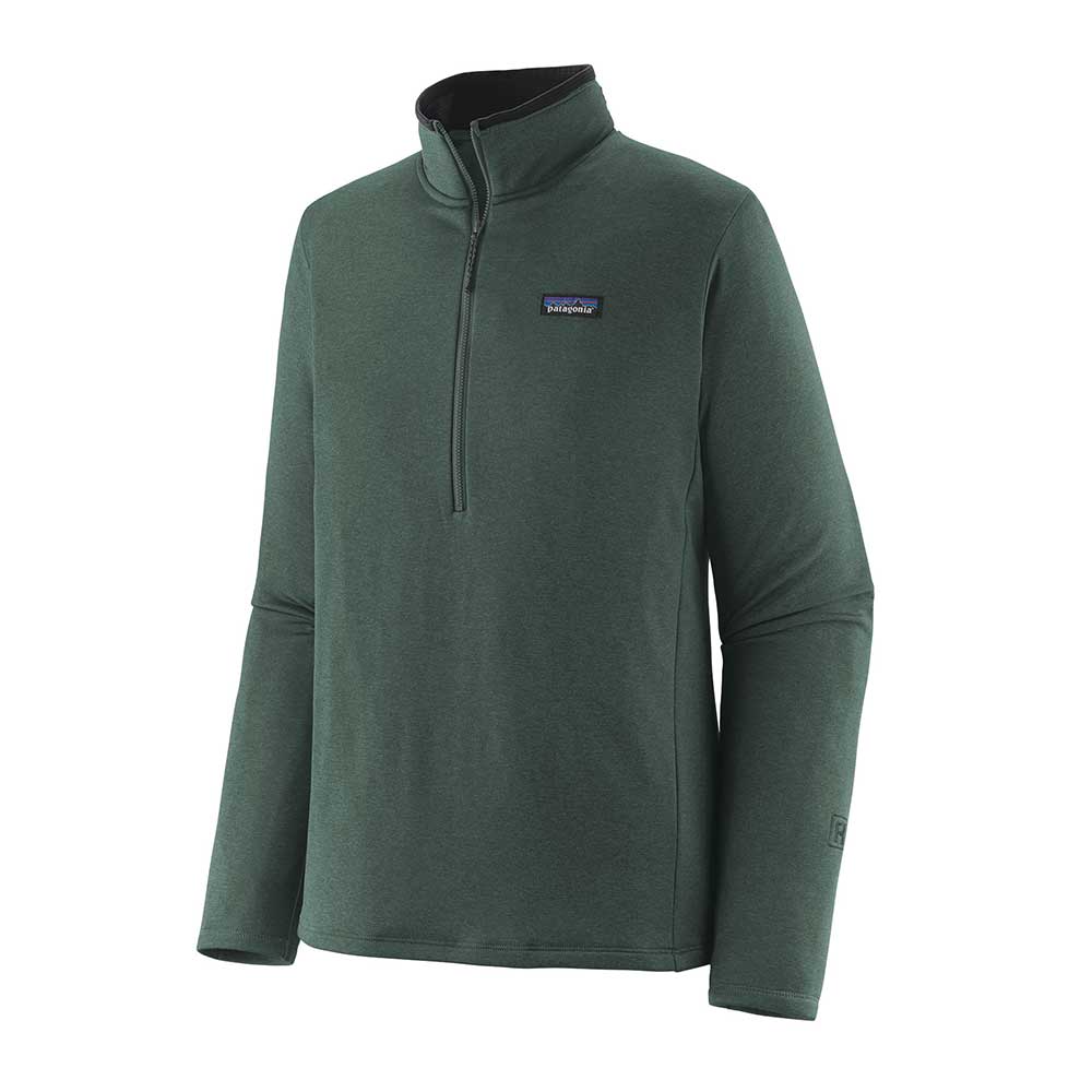 Men's R1 Daily Zip-Neck - Nouveau Green - Northern Green X Dye