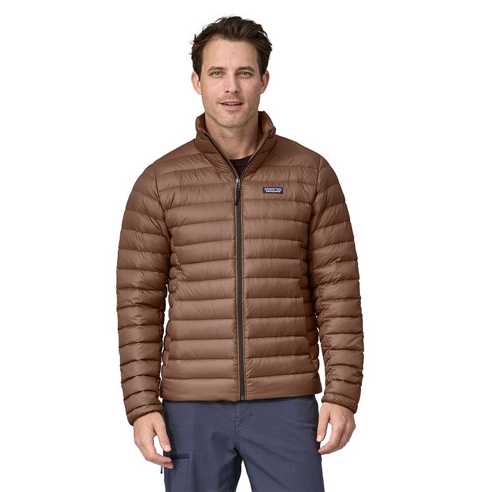Men's Down Sweater - Moose Brown