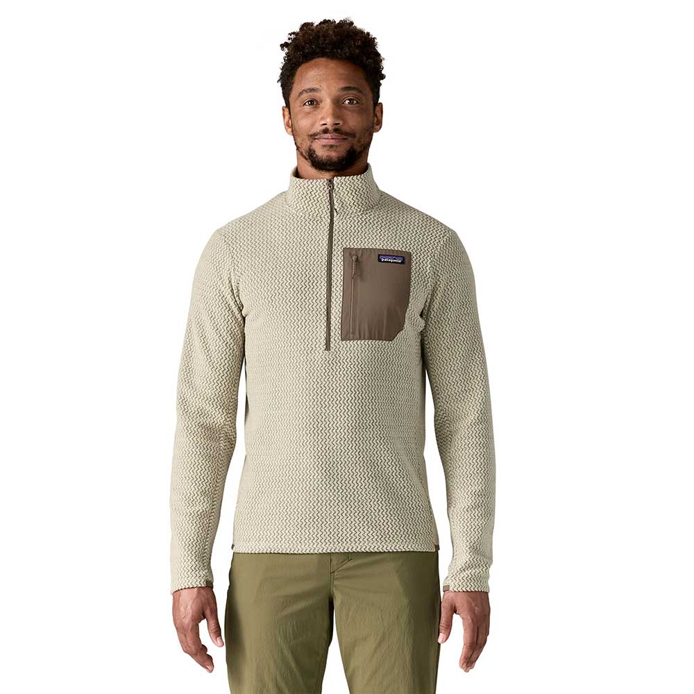 Men's R1 Air Zip-Neck - Pelican