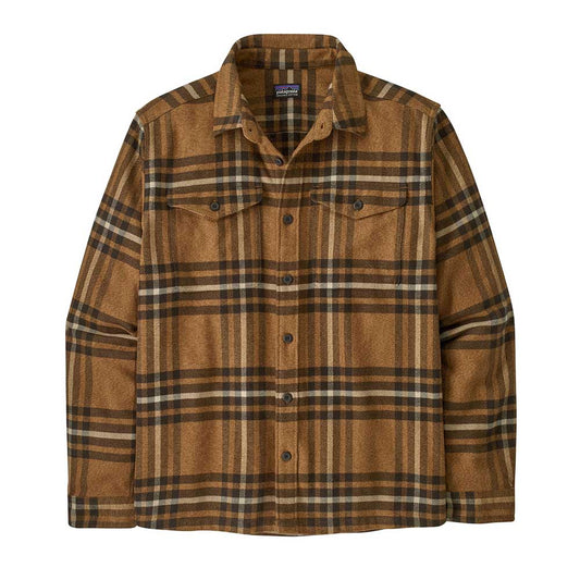 Men's Fjord Flannel Shirt - Catch: Deer Brown