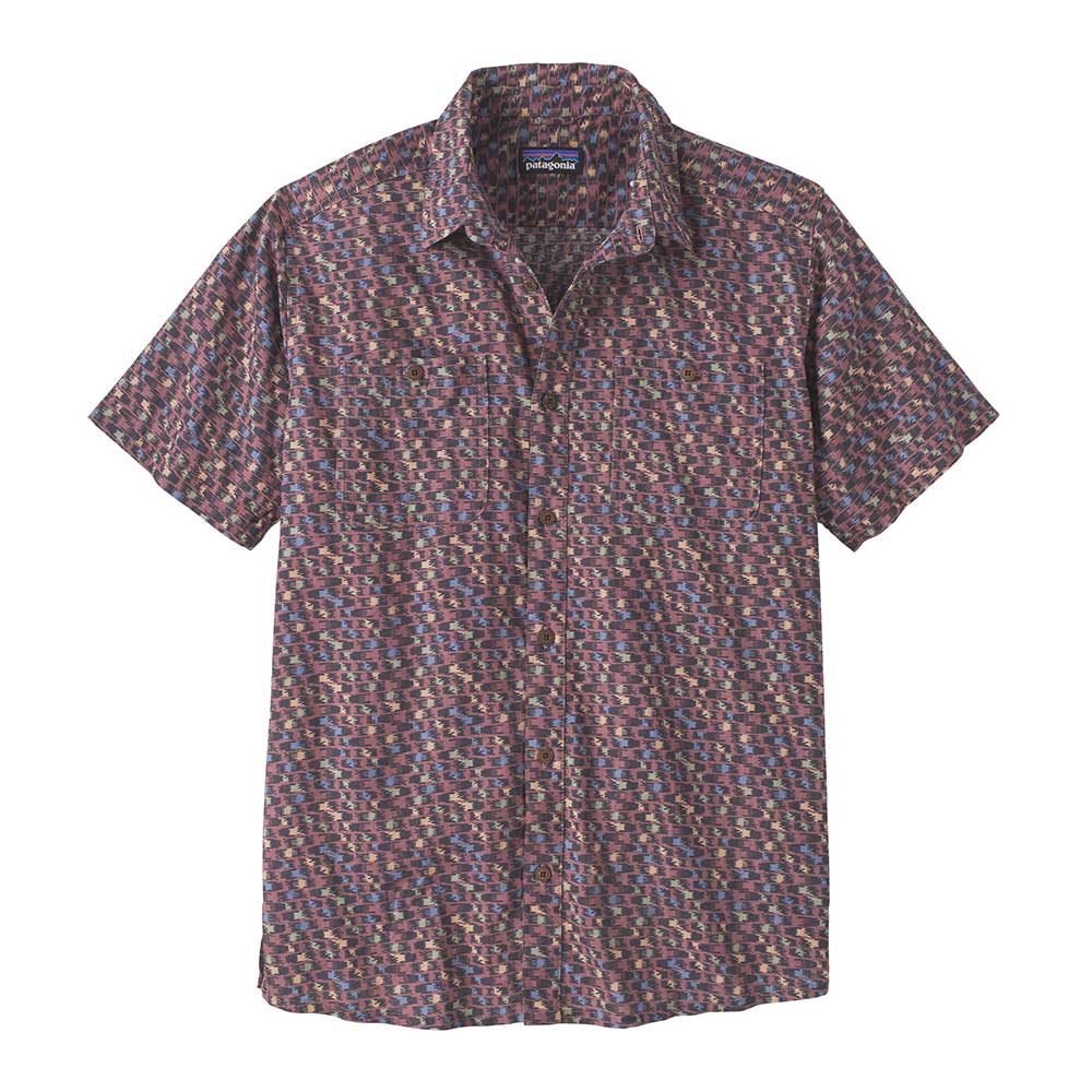 Men's Back Step Shirt - Intertwined Hands: Evening Mauve