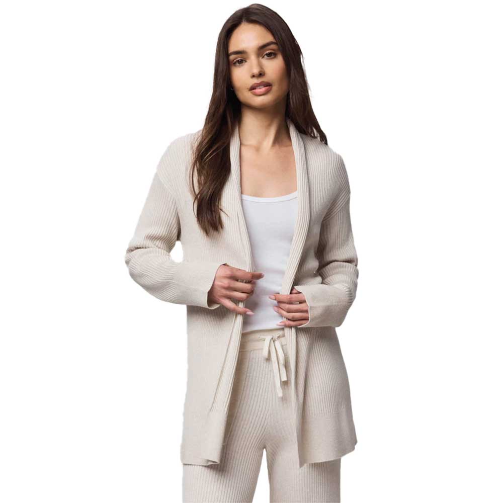 Women's Georgie Open Cardigan - Pale Oak Heather