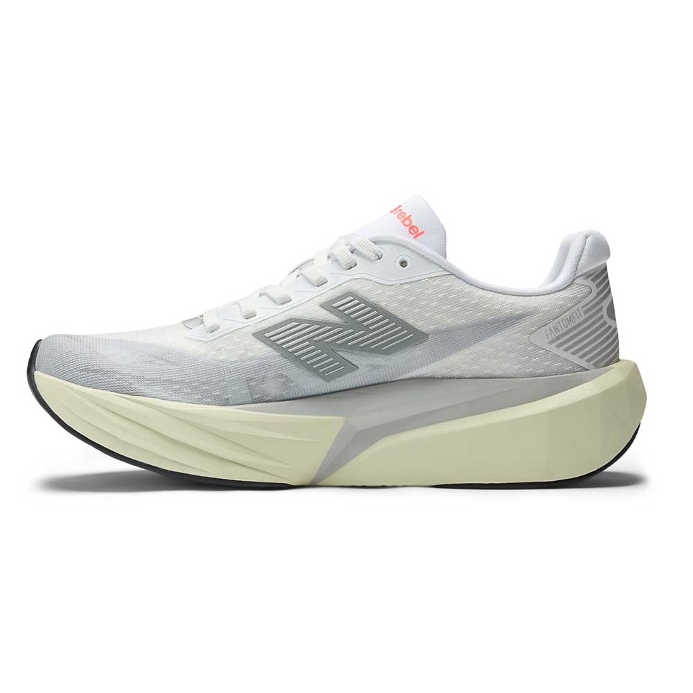 Women's FuelCell Rebel v5 Running Shoe - Raincloud/White - Regular (B)