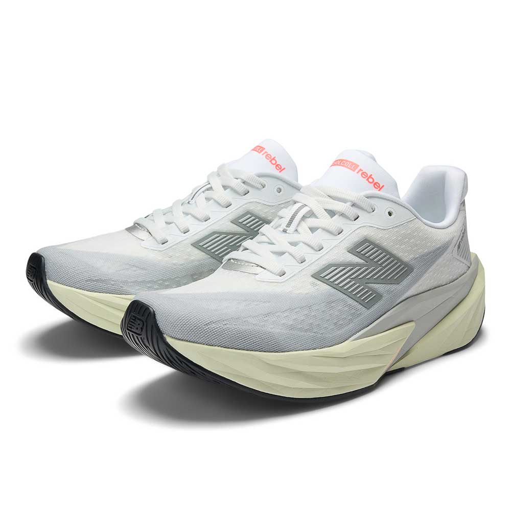 Women's FuelCell Rebel v5 Running Shoe - Raincloud/White - Regular (B)