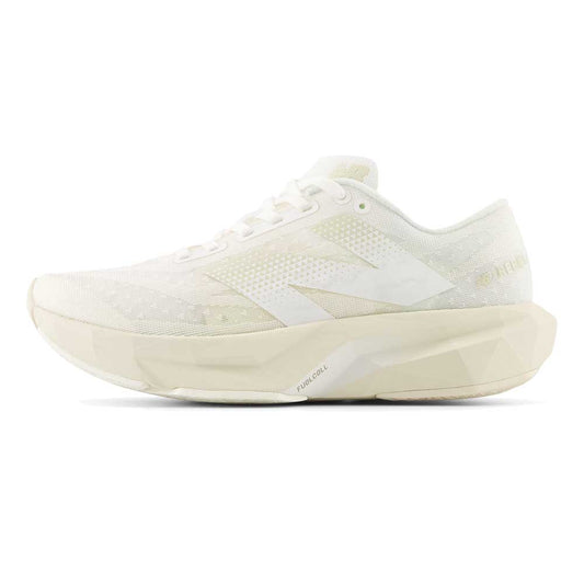 Women's FuelCell Rebel v4 Running Shoe - White/Linen - Regular (B)