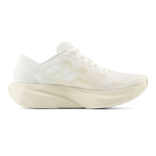 Women's FuelCell Rebel v4 Running Shoe - White/Linen - Regular (B)