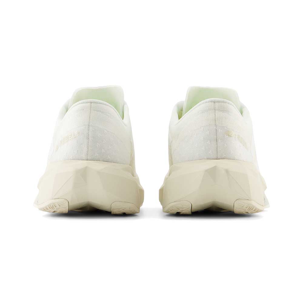 Women's FuelCell Rebel v4 Running Shoe - White/Linen - Regular (B)