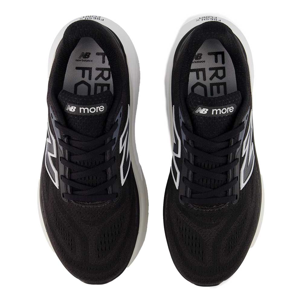 Women's Fresh Foam X More v6 Running Shoe - Black/Grey Matter - Regular (D)