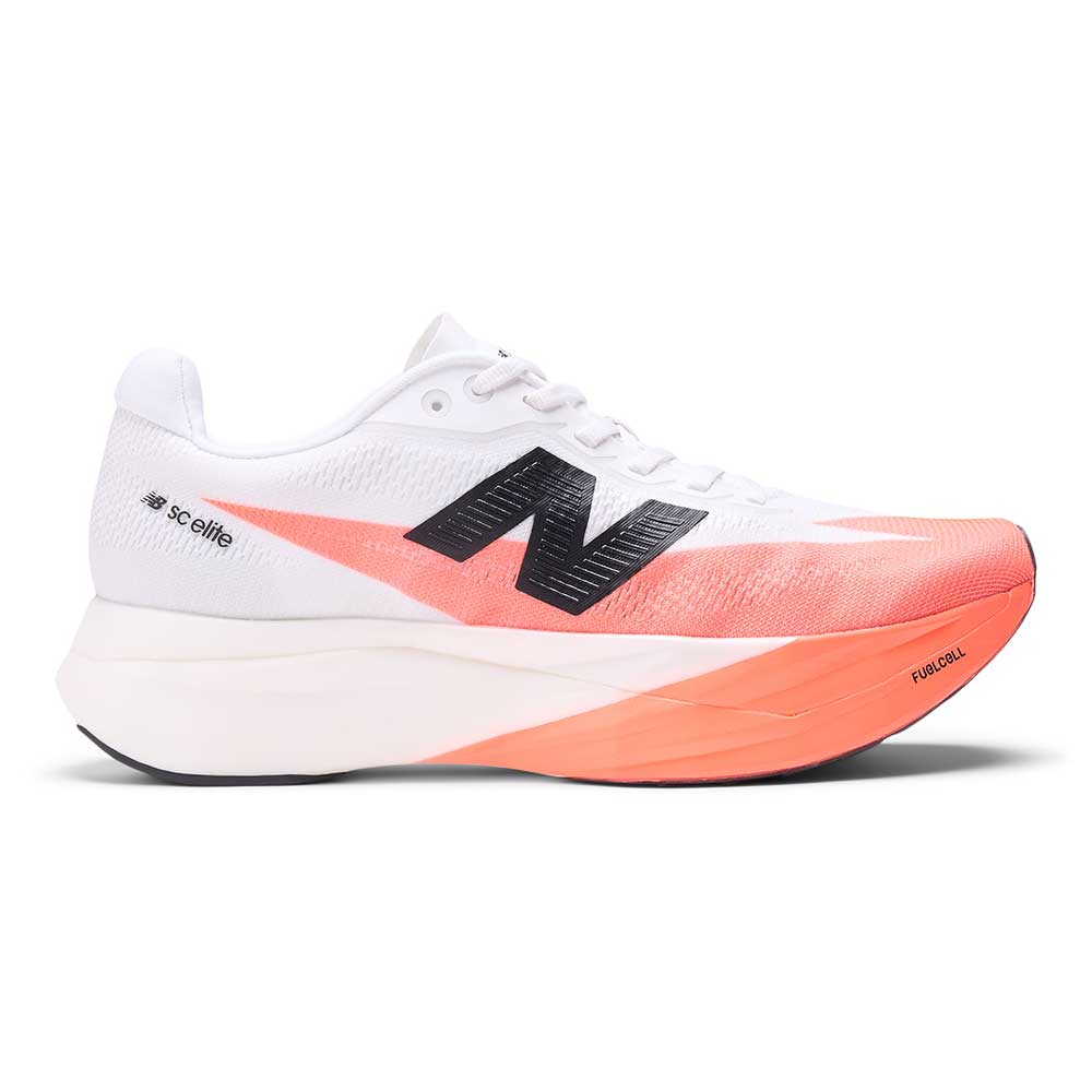 Women's FuelCell SuperComp Elite v5 Running Shoe - Urgent Red/White - Regular (B)