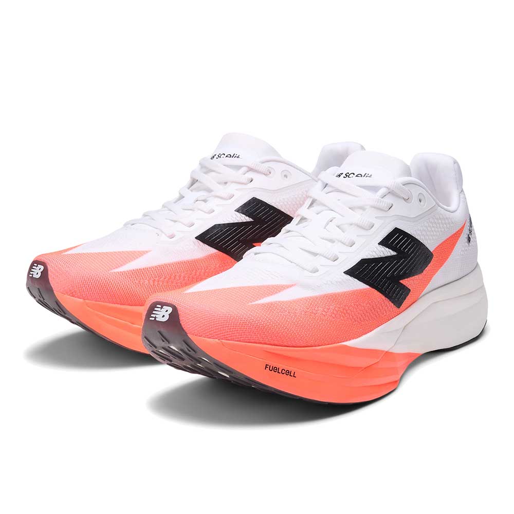 Women's FuelCell SuperComp Elite v5 Running Shoe - Urgent Red/White - Regular (B)
