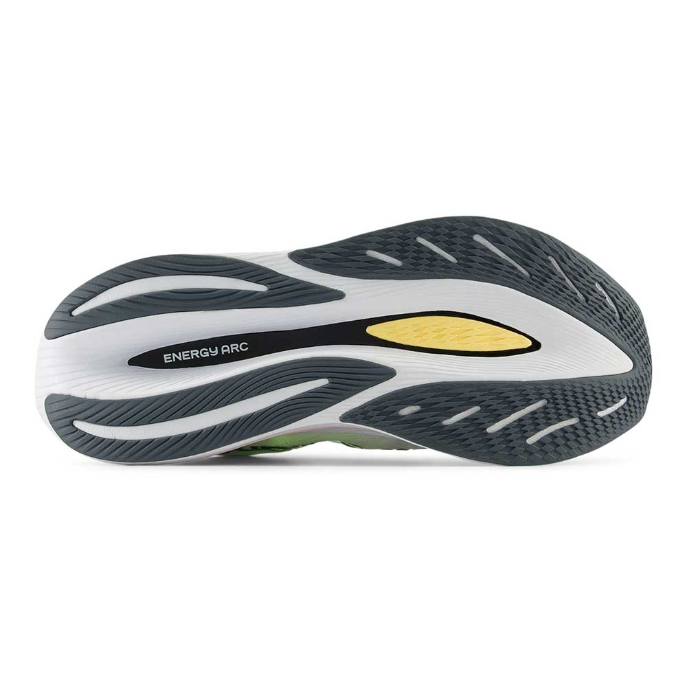 Women's FuelCell SuperComp Trainer v2 Running Shoe - White/Bleached Lime Glo - Regular (B)