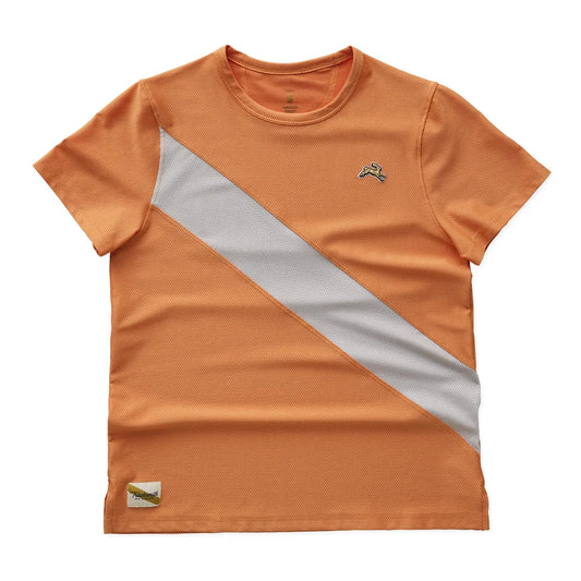 Women's Van Cortlandt Tee - Coral Gold/High Rise