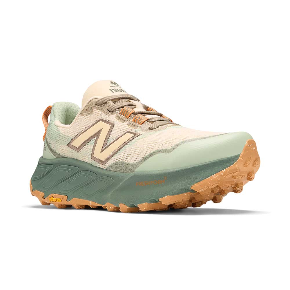 Women's Fresh Foam X Hierro v9 Trail Running Shoe - Calcium/Dark Juniper - Regular (B)