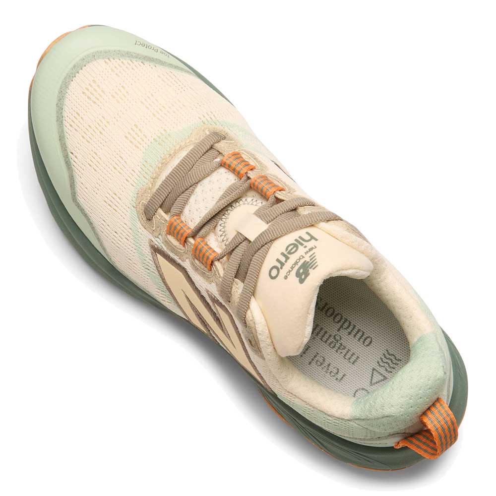 Women's Fresh Foam X Hierro v9 Trail Running Shoe - Calcium/Dark Juniper - Regular (B)