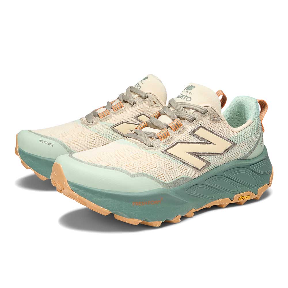 Women's Fresh Foam X Hierro v9 Trail Running Shoe - Calcium/Dark Juniper - Regular (B)