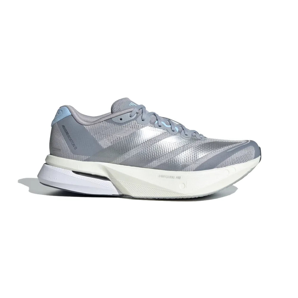 adidas Adizero Boston 13 Shoes Halo Silver 6 - Womens Running Shoes adidas Adizero Boston 13 Shoes Halo Silver 6 - Womens Running Shoes