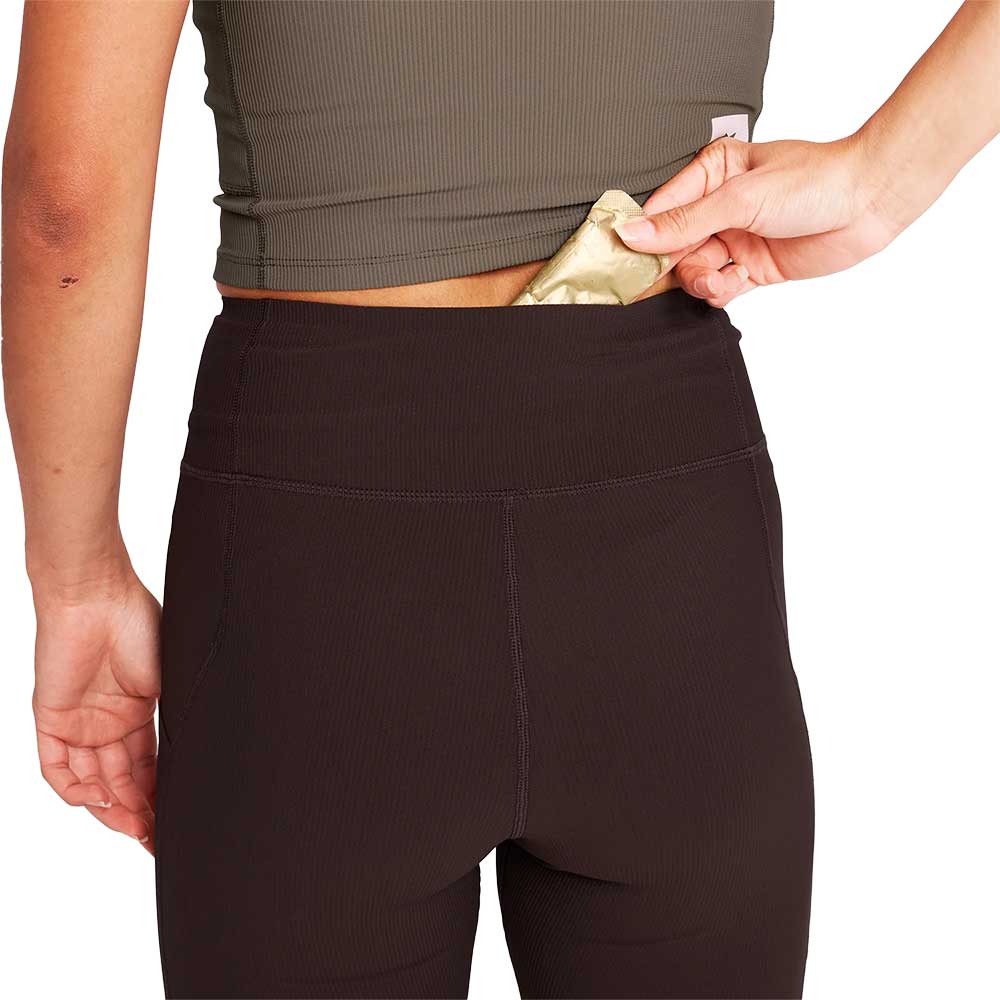 Women's Combat+ Rib Long Tight - Coffee
