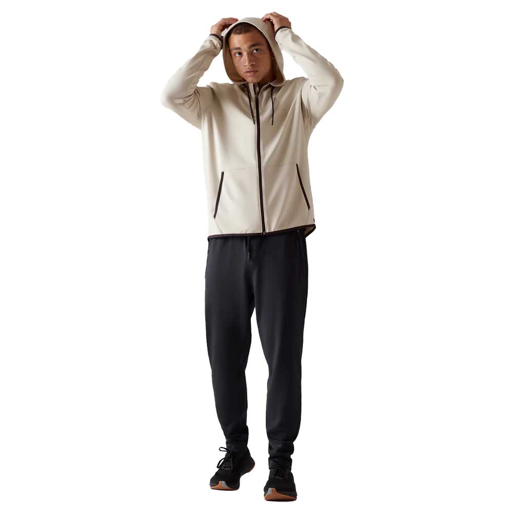 Men's Warm Up Tech Full Zip Hoodie - Stone