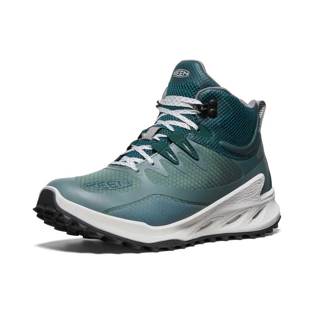 Women's Zionic Mid Waterproof Hiking Boot - Dark Forest/Sea Moss- Regular (B)