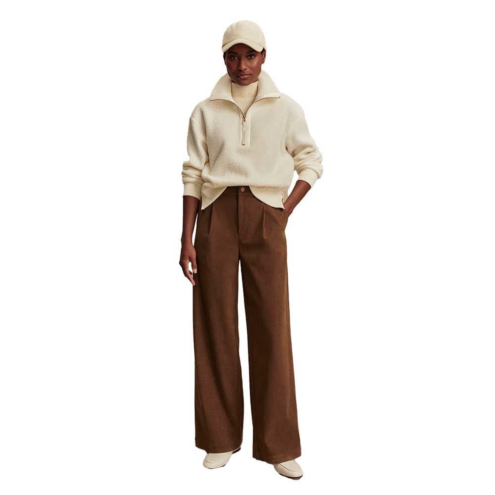 Women's Roselle 1/2 Zip Fleece - Egret