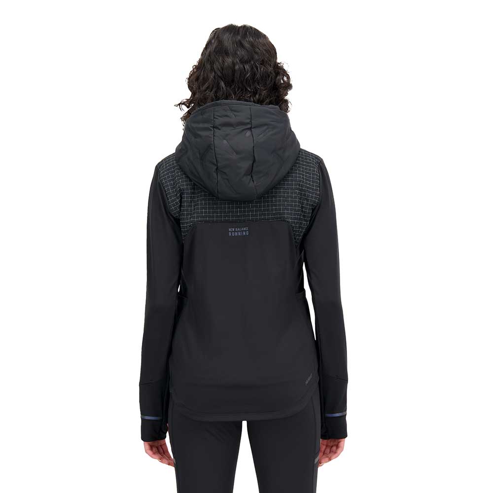 Women's Impact Run Luminous Heat Jacket - Black