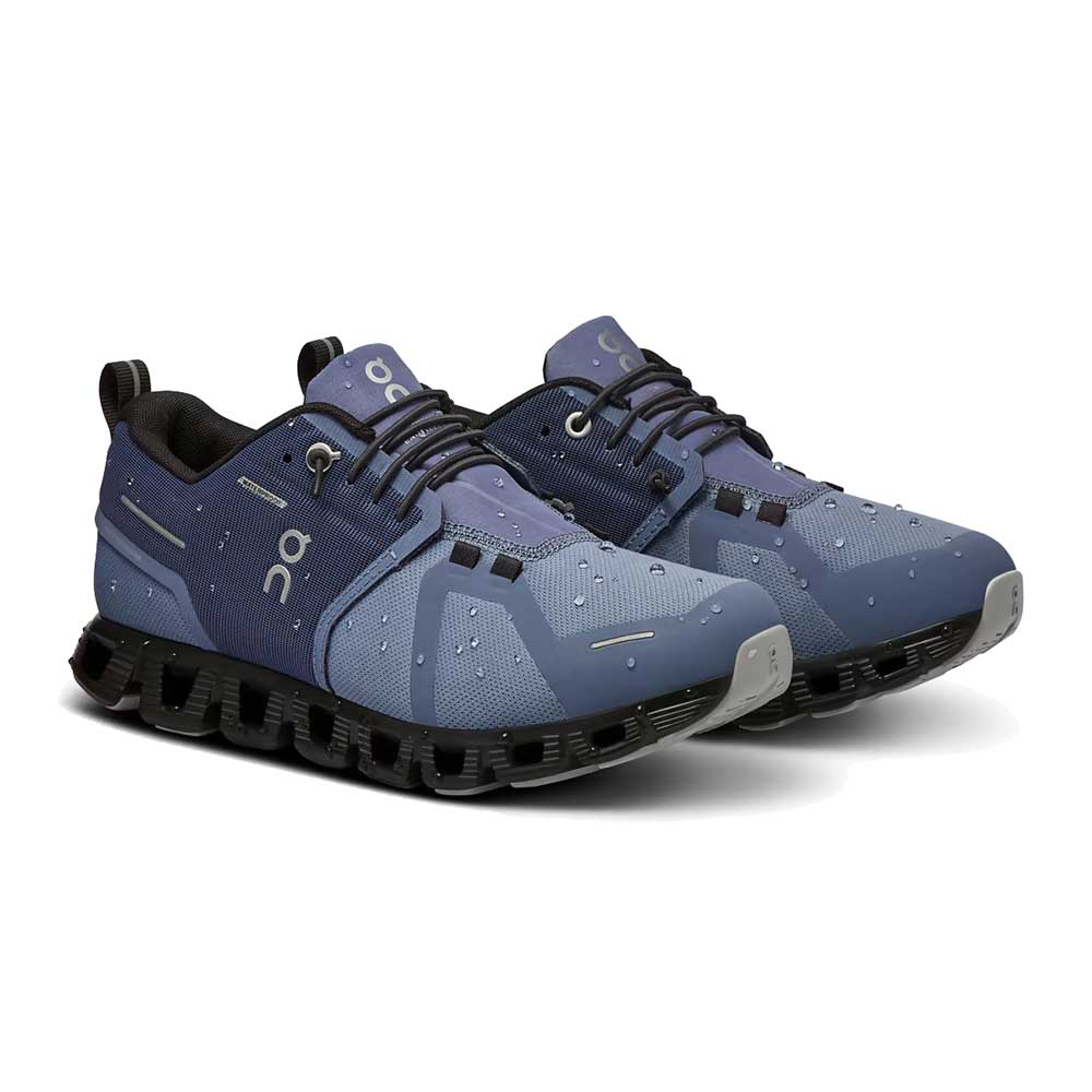 Women's Cloud 5 Waterproof Running Shoe - Shale/Magnet - Regular (B)