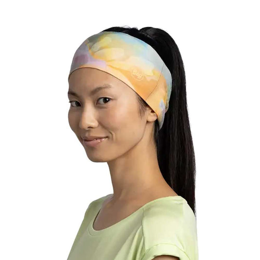 CoolNet UV Wide Headband - Esmerald Seagrove Green