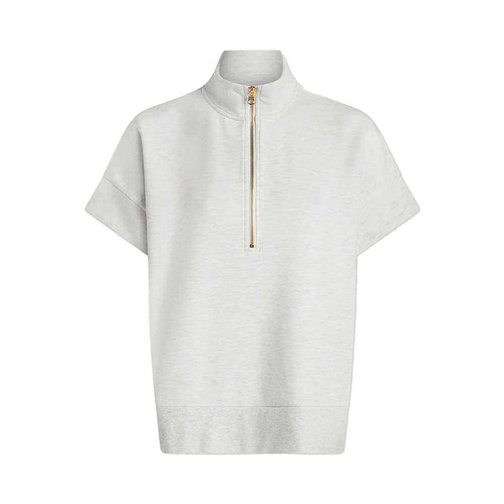 Women's Ritchie Short Sleeve Sweat - Ivory Marl