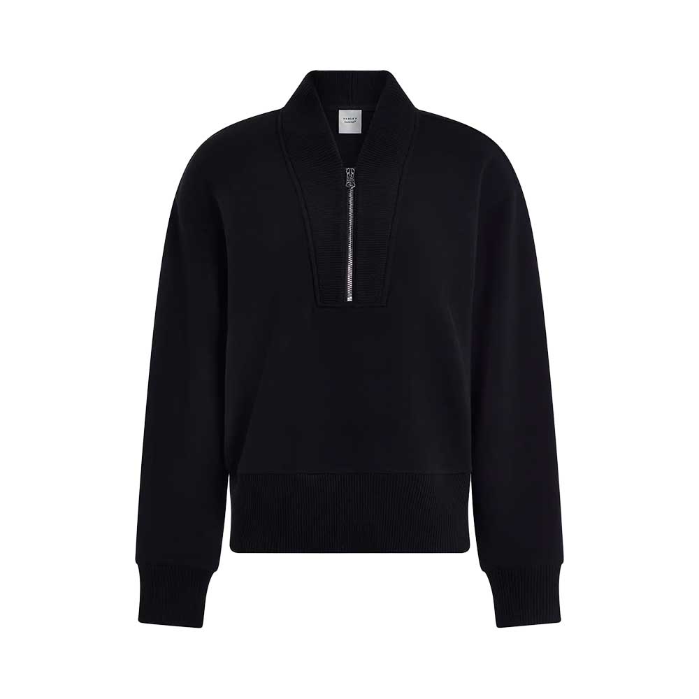 Women's Sally Half Zip Sweat - Black