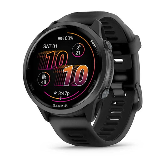 Forerunner 570 - 47mm, Slate Gray Aluminum with Translucent Black/Black Band