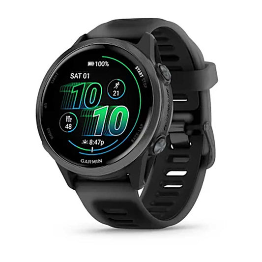 Forerunner 570 - 42mm, Slate Gray Aluminum with Translucent Black/Black Band
