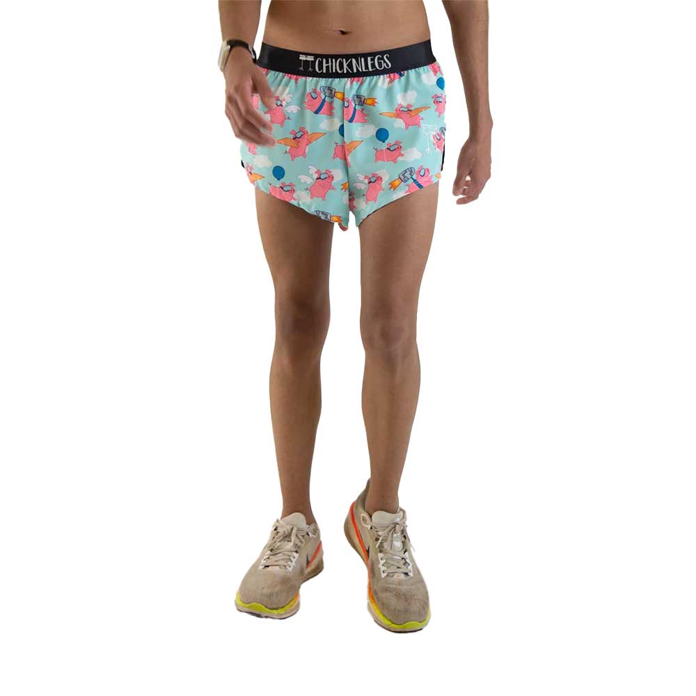 Men's Flying Pigs 2" Split Shorts - Flying Pigs