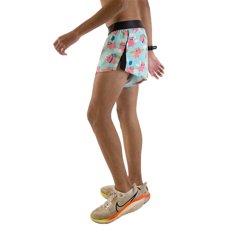 Men's Flying Pigs 2" Split Shorts - Flying Pigs