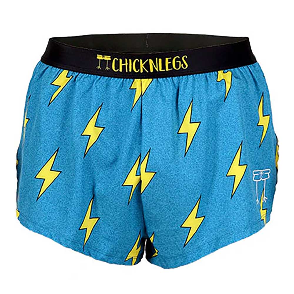 Men's Blue Bolts 2" Split Short - Blue Bolts