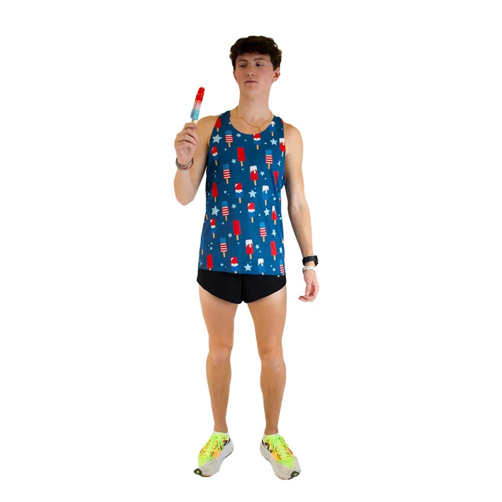 Men's USA Popsicles Performance Singlet - USA Popsicles