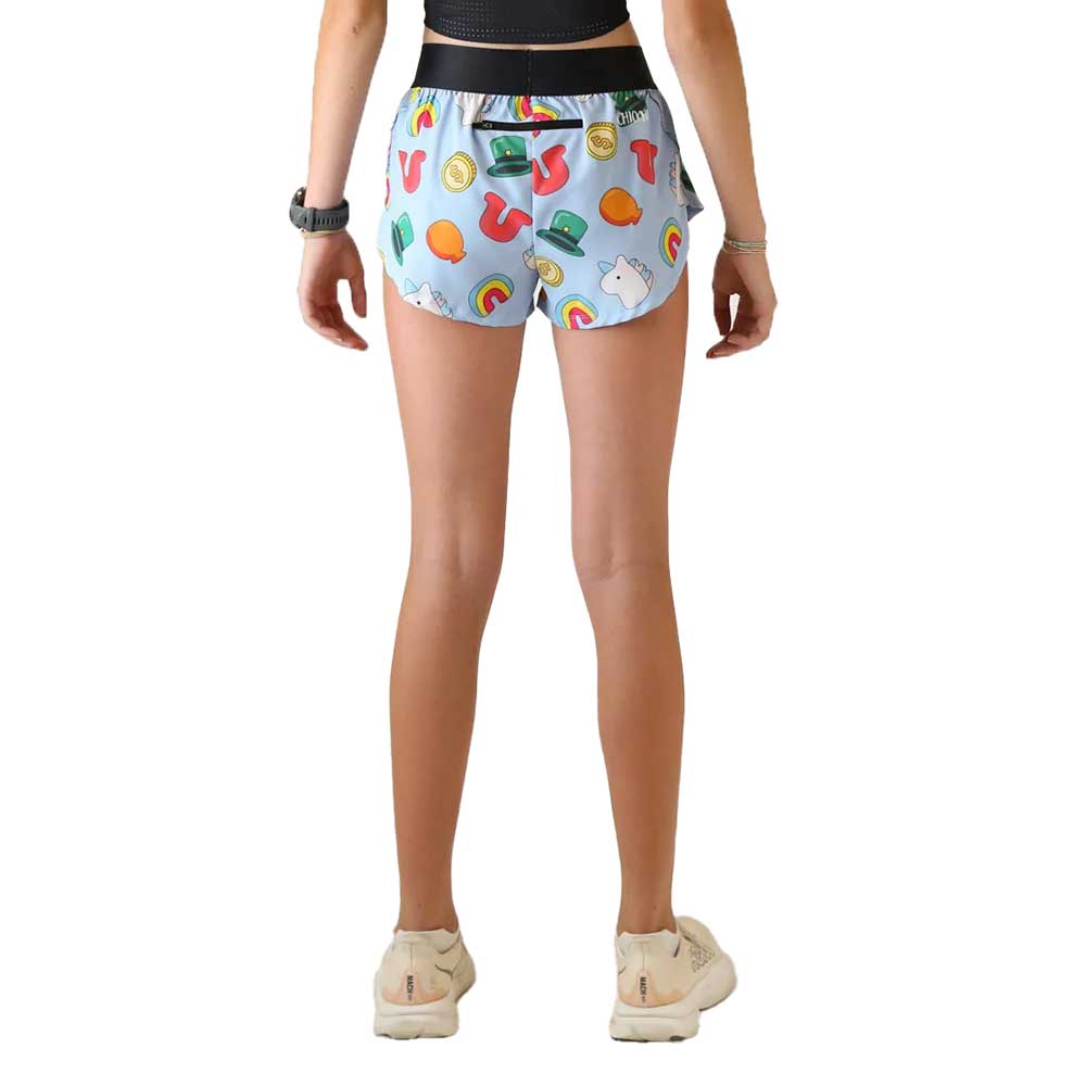 Women's Charms 1.5" Split Short - Lucky Charms