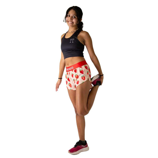 Women's Strawberry Szn 1.5" Split Short - Strawberries