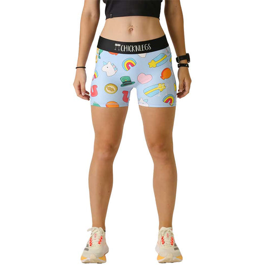 Women's Charms 3" Compression Short - Lucky Charms