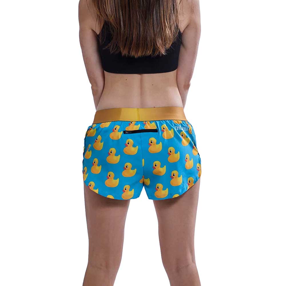 Women's Rubber Ducky 1.5" Split Short - Rubber Ducky