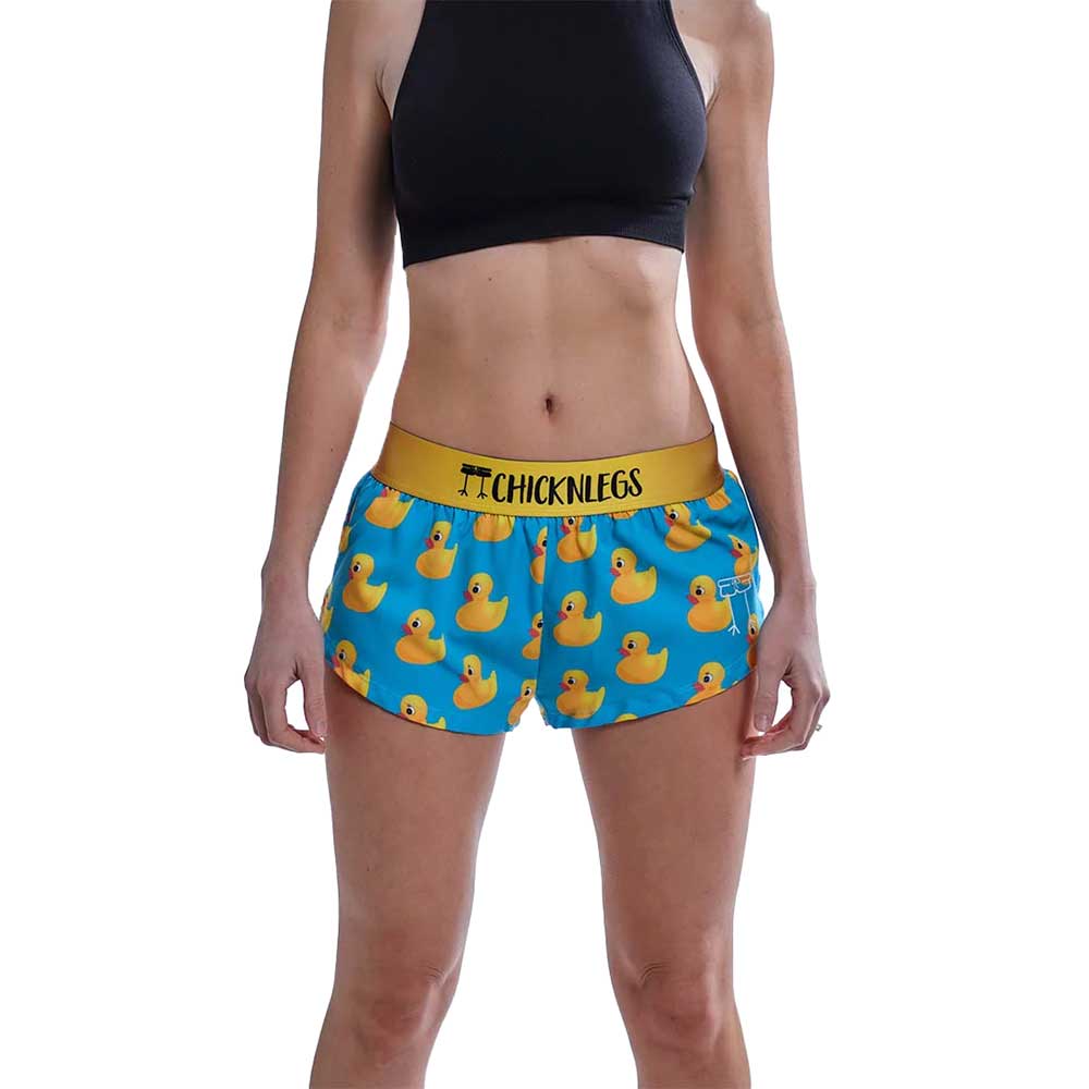 Women's Rubber Ducky 1.5" Split Short - Rubber Ducky