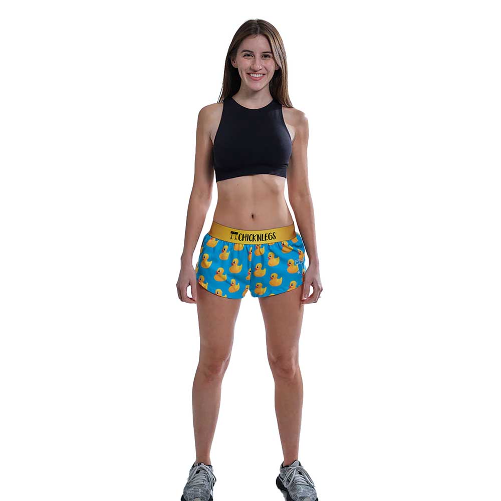 Women's Rubber Ducky 1.5" Split Short - Rubber Ducky