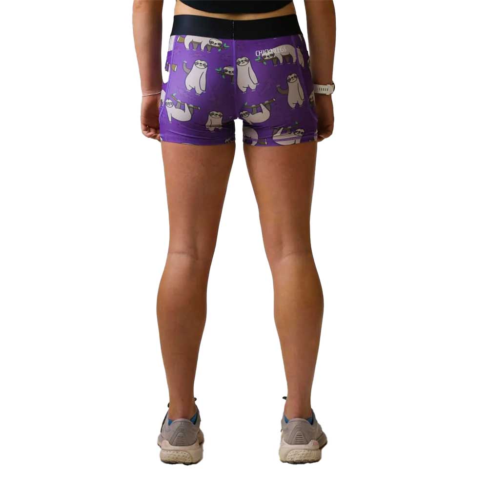 Women's Sloths 3" Compression Short - Sloths