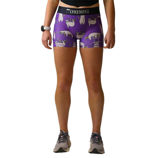 Women's Sloths 3" Compression Short - Sloths