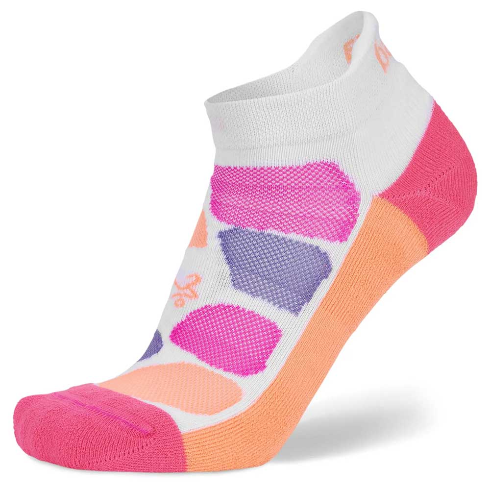 Women's Enduro No Show Tab - Pink Retro