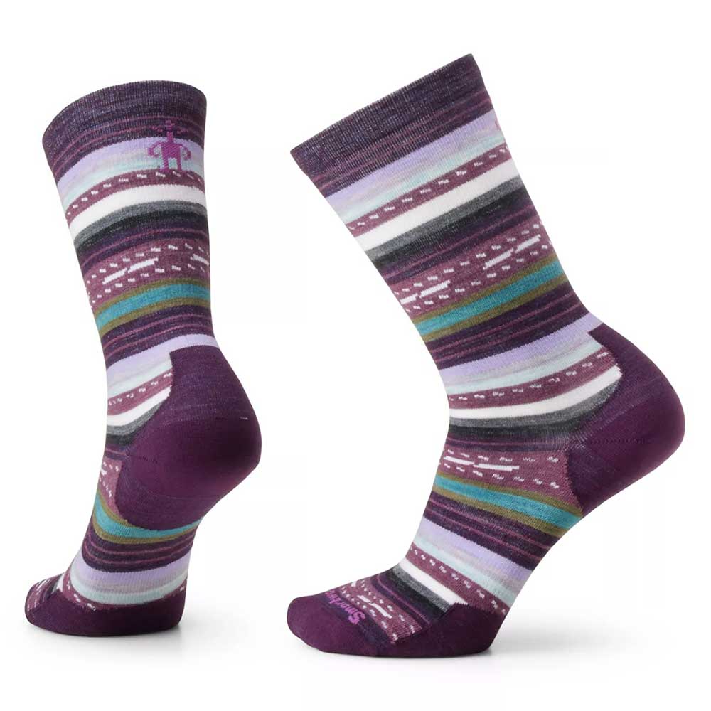 Everyday Margarita Crew Sock - Purple Iris