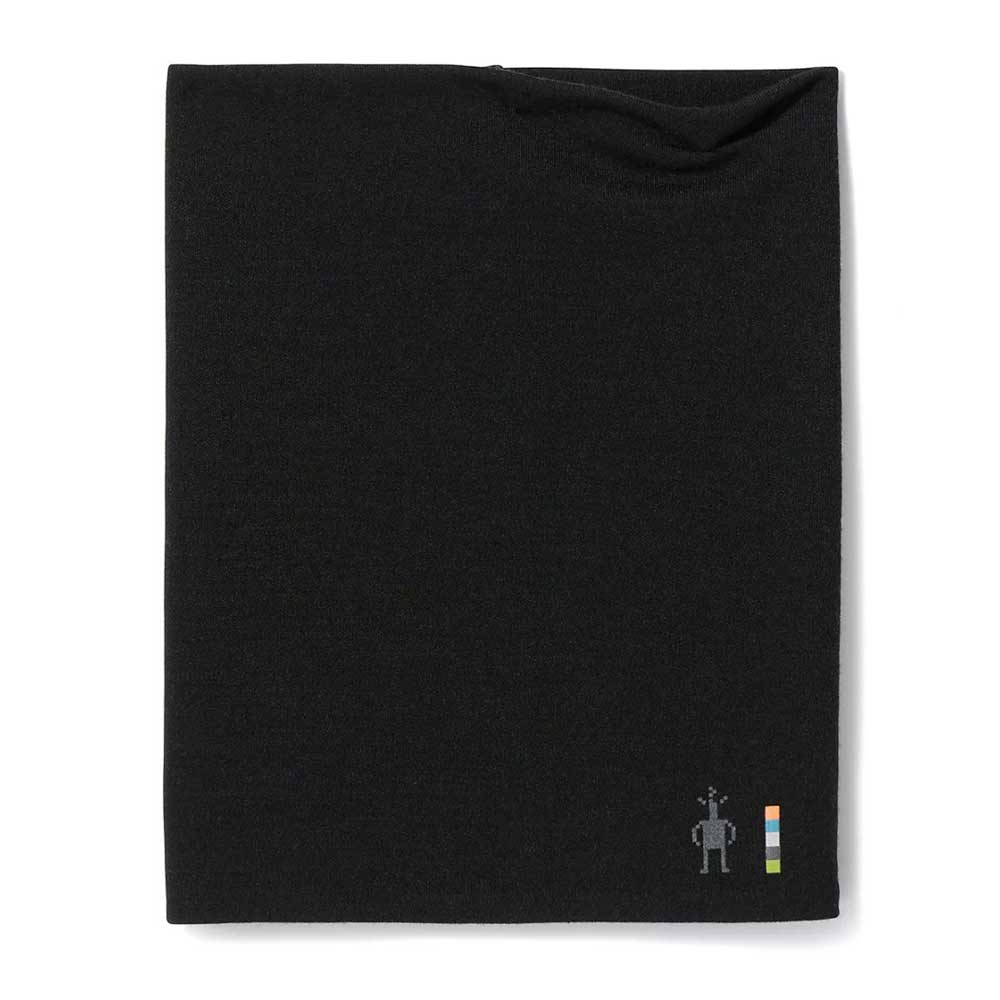 Thermal Merino Reversible Neck Gaiter - Black/Black
