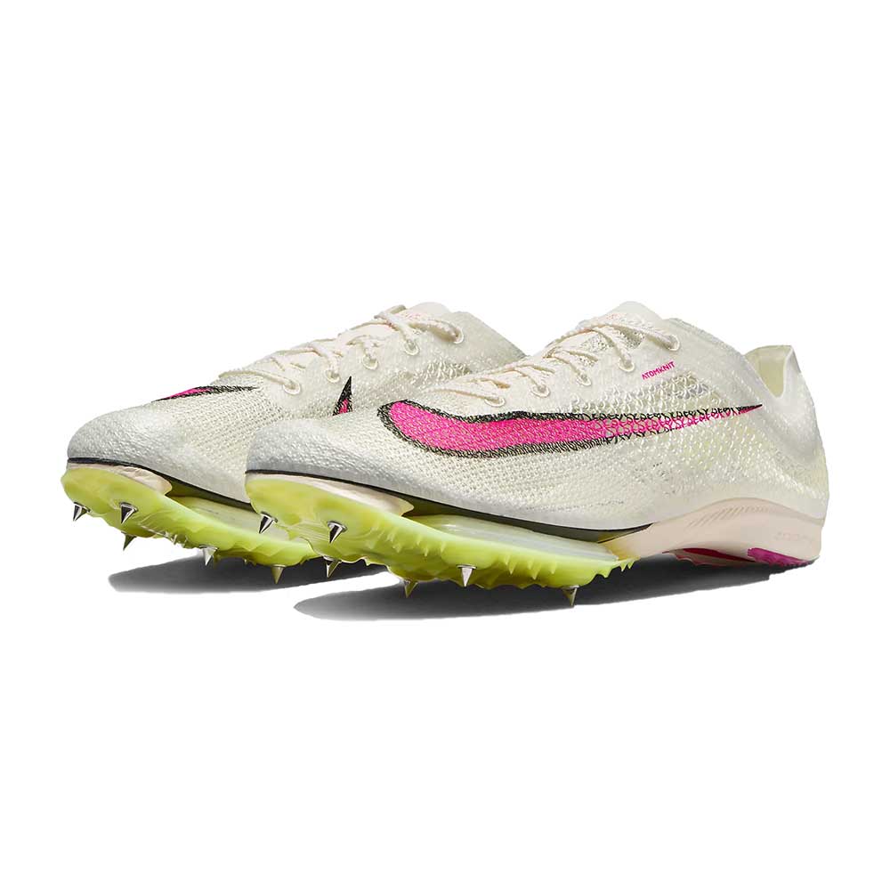 Unisex Air Zoom Victory Track Spike - Sail/Fierce Pink/LT Lemon Twist - Regular (D)