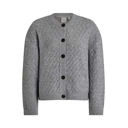 Women's Hossler Knit Cardigan - Grey Melange