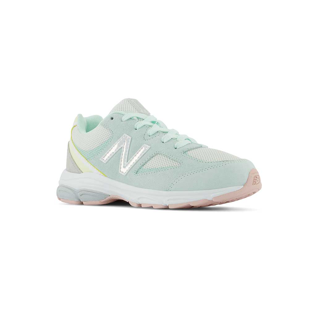 Youth 888v2 Running Shoe- Light Surf/Summer Fog- Regular (M)