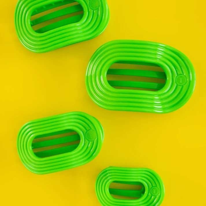 Flat Round Hair Clip Medium - Glow For It